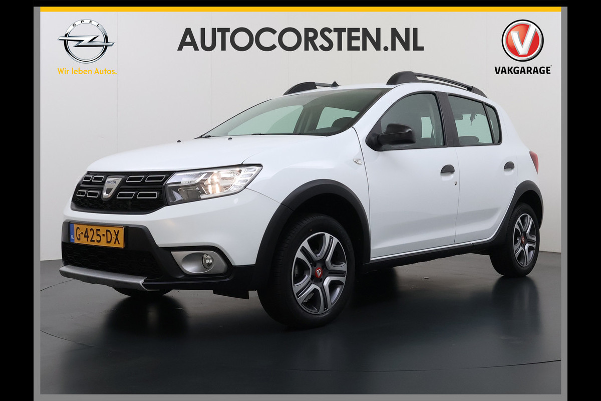 Dacia Sandero 0.9TCe 90PK 5Drs Navi Ecc Pdc Apple Carplay Android Auto Cruise Control Tech Road Bluetooth Lmv 16" DAB+ 1e Eigenaar Origineel Nederlandse Auto