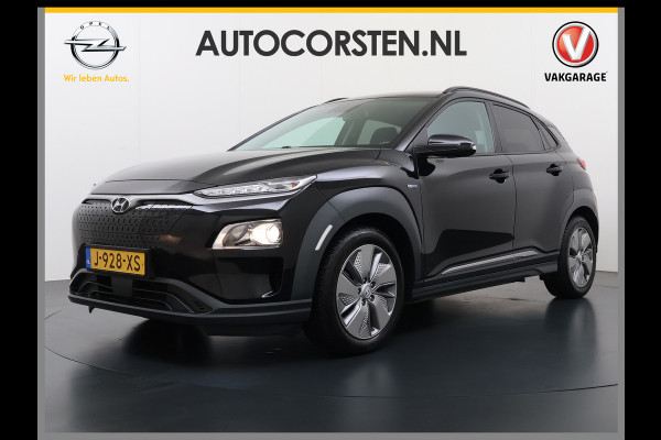 Hyundai Kona EV Fashion 64kWh SOH 100% Warmtepomp Head Up Display Adap.Cruise Navi Ecc Camera Apple Carplay Android Auto Pdc Lane Assist Dodehoekwaarschuwing Keyless Privacy Glas DAB FCA 1e Eigenaar Origineel Nederlandse Auto