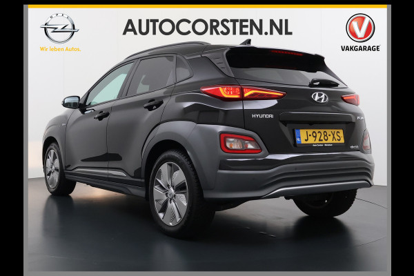 Hyundai Kona EV Fashion 64kWh SOH 100% Warmtepomp Head Up Display Adap.Cruise Navi Ecc Camera Apple Carplay Android Auto Pdc Lane Assist Dodehoekwaarschuwing Keyless Privacy Glas DAB FCA 1e Eigenaar Origineel Nederlandse Auto