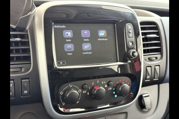 Opel Vivaro 1.6CDTI 126PK L2H1 DC Dubbele Cabine 5-Persoons Navi Camera Airco Trekhaak Cruise Control Pdc Sport EcoFlex Betonplex Vloer Wandbetimmering Schuifdeur Euro 6 1e Eigenaar Origineel Nederlandse Auto