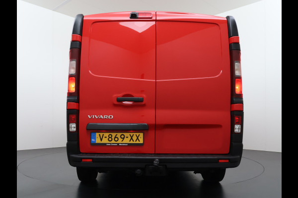 Opel Vivaro 1.6CDTI 126PK L2H1 DC Dubbele Cabine 5-Persoons Navi Camera Airco Trekhaak Cruise Control Pdc Sport EcoFlex Betonplex Vloer Wandbetimmering Schuifdeur Euro 6 1e Eigenaar Origineel Nederlandse Auto