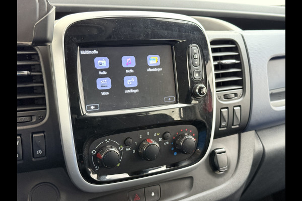 Opel Vivaro 1.6CDTI 126PK L2H1 DC Dubbele Cabine 5-Persoons Navi Camera Airco Trekhaak Cruise Control Pdc Sport EcoFlex Betonplex Vloer Wandbetimmering Schuifdeur Euro 6 1e Eigenaar Origineel Nederlandse Auto