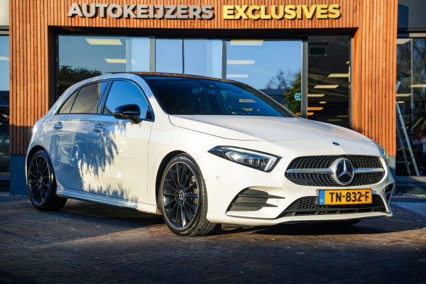Mercedes-Benz A-Klasse 200 Launch Edition Premium Plus AMG PANO AMBIENT Apple Carplay Brake assist Camera Multimedia Getint glas 19"L.M. Cruise Navi