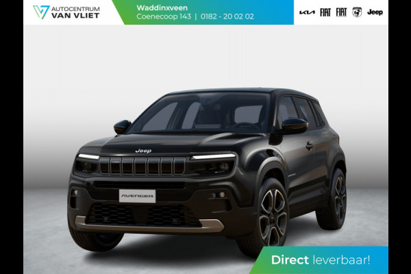 Jeep Avenger Summit 54 kWh | 17% Bijtelling | Schuif/Kanteldak | Winter Pack | infotainment&Convenience Pack | Warmtepomp