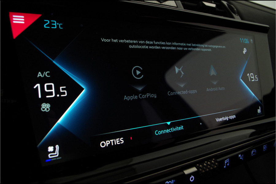 DS 7 Crossback E-Tense Louvre > 225pk/Luxe/Stoelventilatie/plug in hybride