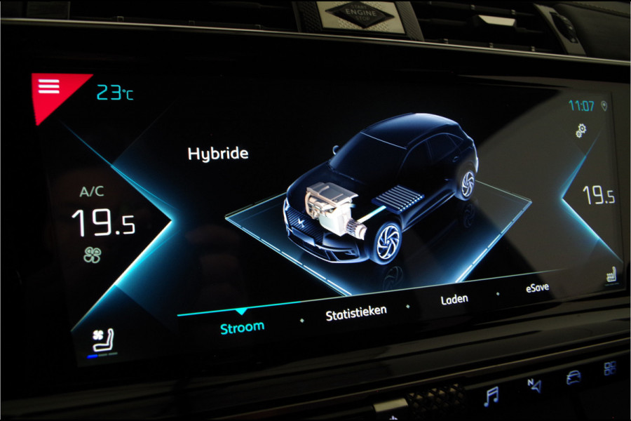 DS 7 Crossback E-Tense Louvre > 225pk/Luxe/Stoelventilatie/plug in hybride