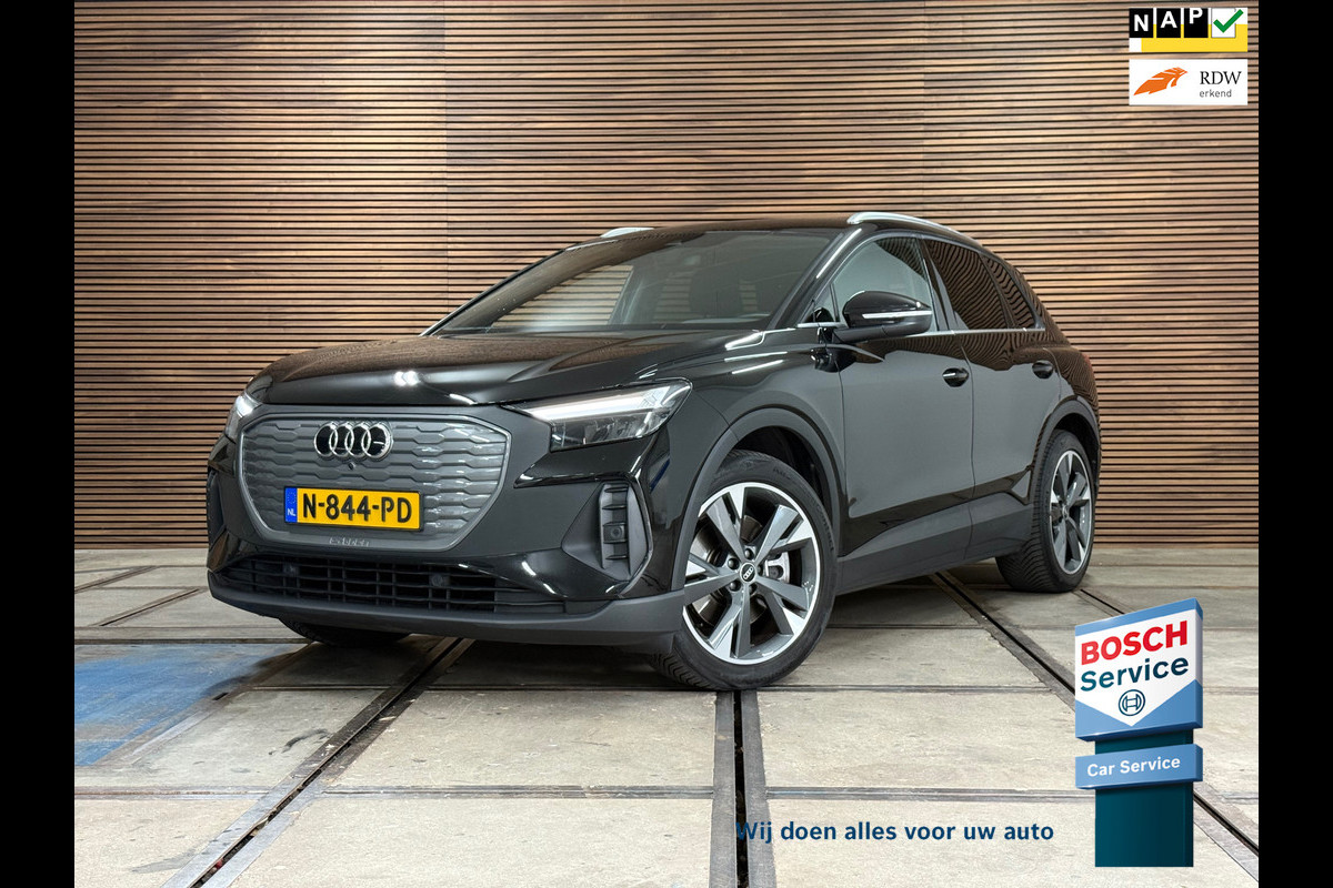 Audi Q4 e-tron 40 Launch edition 77 kWh | Adaptive Cruise | Carplay | Stoelverwarming