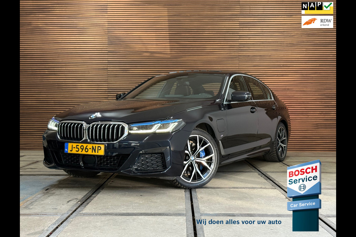 BMW 5 Serie 530e High Executive M-Sport Shadow Line | Laser | LCI | Pano | Drive Assist Prof | 19' inch