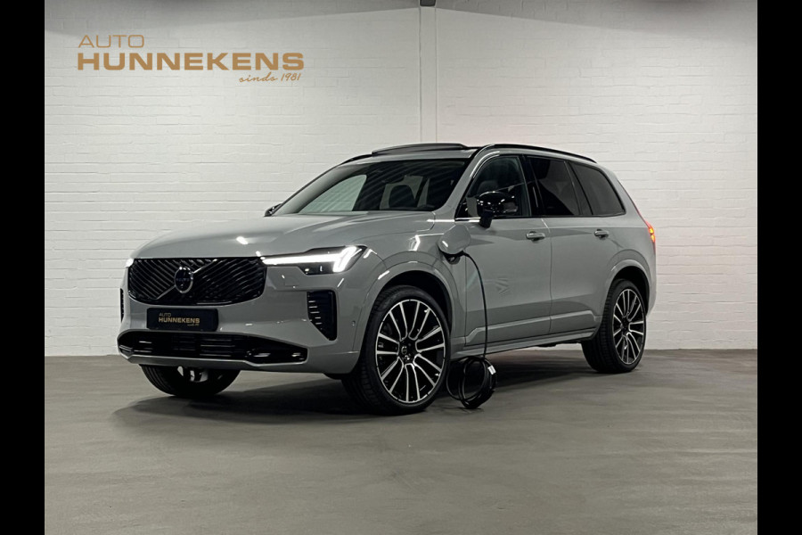 Volvo XC90 2.0 T8 Plug-in hybrid AWD Ultra Dark Luchtvering | Open dak | Massage | Adapt. cruise | Head-up | Stoelventilatie/-verwarming