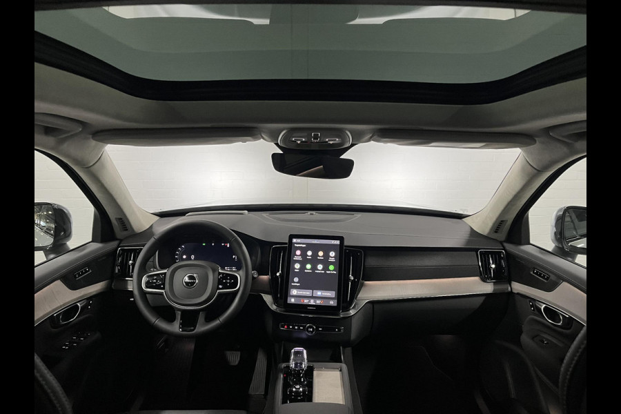 Volvo XC90 2.0 T8 Plug-in hybrid AWD Ultra Dark Luchtvering | Open dak | Massage | Adapt. cruise | Head-up | Stoelventilatie/-verwarming