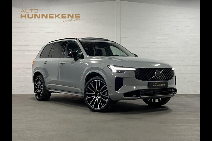 Volvo XC90 2.0 T8 Plug-in hybrid AWD Ultra Dark Luchtvering | Open dak | Massage | Adapt. cruise | Head-up | Stoelventilatie/-verwarming