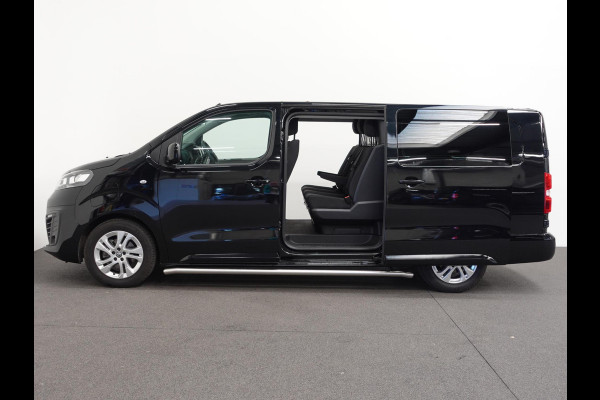 Opel Vivaro-e L3 75kWh 6-Persoons Dubbele Cabine Automaat Airco Navi 2 x Schuifdeur