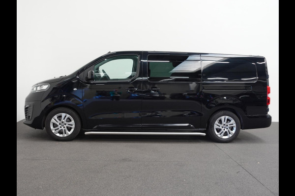 Opel Vivaro-e L3 75kWh 6-Persoons Dubbele Cabine Automaat Airco Navi 2 x Schuifdeur