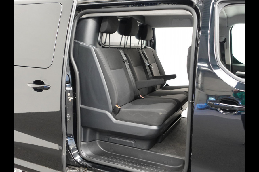 Opel Vivaro-e L3 75kWh 6-Persoons Dubbele Cabine Automaat Airco Navi 2 x Schuifdeur