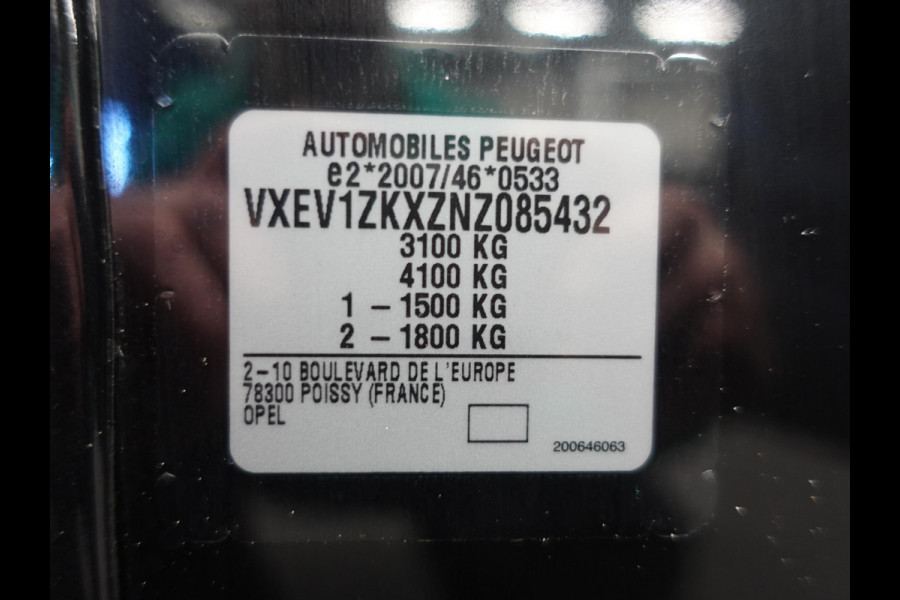 Opel Vivaro-e L3 75kWh 6-Persoons Dubbele Cabine Automaat Airco Navi 2 x Schuifdeur