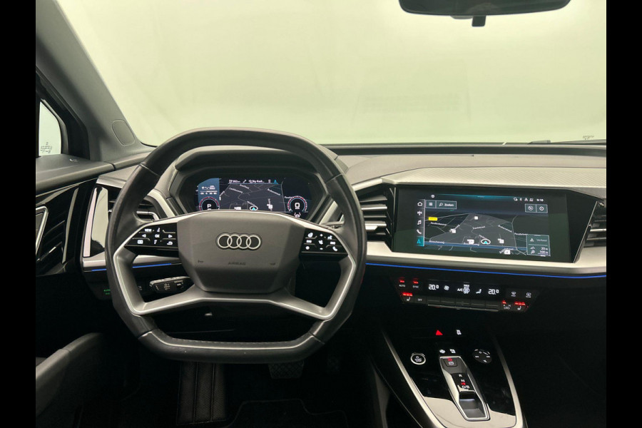Audi Q4 e-tron 40 Launch edition Advanced Plus 77 kWh Trekhaak Adaptieve Cruise Panoramadak Virtual-cockpit Stuur/Stoel Verwarming