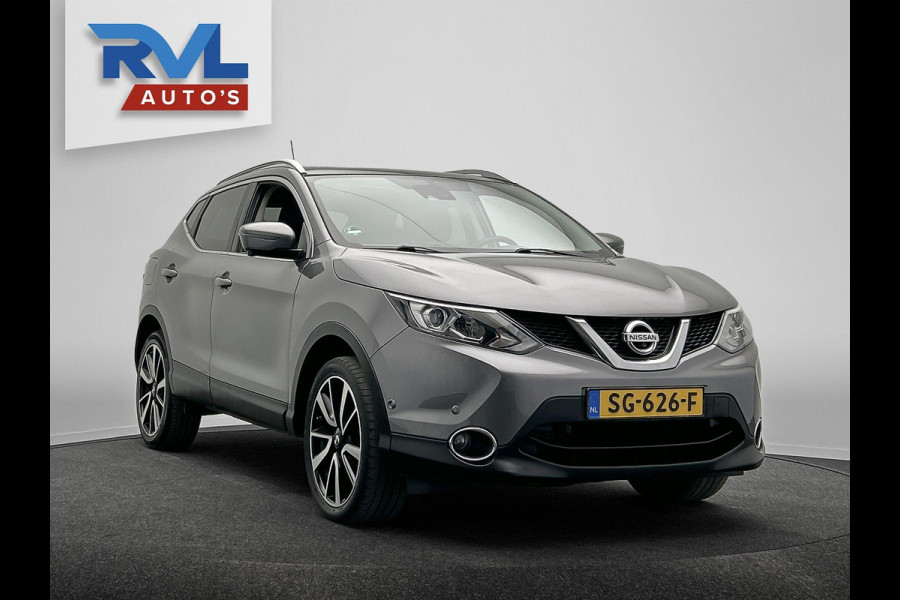 Nissan QASHQAI 1.2 Tekna Panoramadak Trekhaak Stoelverwarming 360 camera Leder