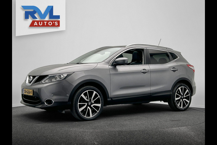 Nissan QASHQAI 1.2 Tekna Panoramadak Trekhaak Stoelverwarming 360 camera Leder