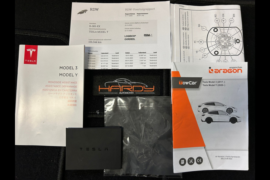Tesla Model Y RWD 58 kWh 95% SOH Trekhaak BTW Auto 1e EIG Rijklaarprijs!