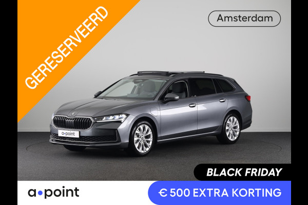 Škoda Superb Combi 1.5 TSI PHEV Business Edition 204 PK PHEV | Verlengde garantie | Panorama dak | Trekhaak | 18" Lm velgen |