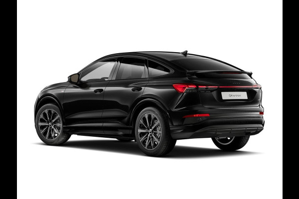 Audi Q4 Sportback e-tron 45 S edition Competition 82 kWh 286 pk | Assistentiepakket plus | Optiekpakket zwart plus | Ambient lichtpakket | Stoelverwarming voor |
