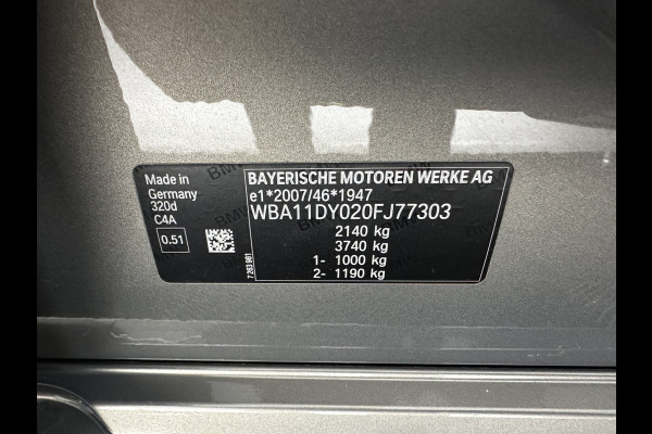 BMW 3-serie 320d Sport-Line High Executive Edition (INCL-BTW) *LUXURY-LEATHER | FULL-LED | DIGI-COCKPIT | HEATED-SPORTSEATS | HIFI-SOUND | NAVI-FULLMAP | KEYLESS | CAMERA | PRIVACY-GLASS | SHIFT-PADDLES | DAB+ | AMBIENT-LIGHT | ECC | CARPLAY