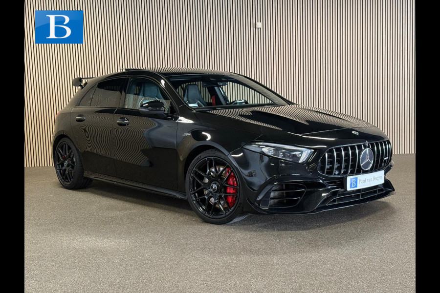 Mercedes-Benz A-Klasse AMG 45S 4 Matic+ MEMORY-KUIPSTOELEN-PANORAMA-BURMESTER-ZEER COMPLEET