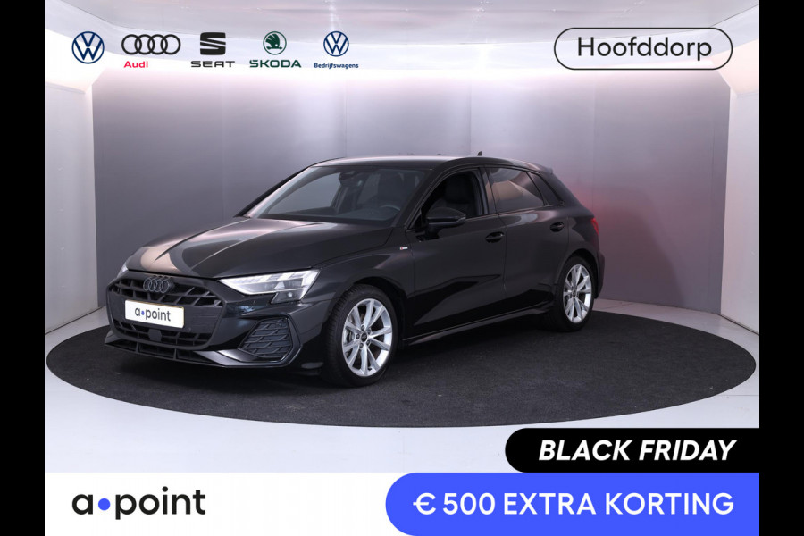 Audi A3 Sportback 35 TFSI S edition 150 pk S-tronic | Verlengde garantie | Navigatie | Parkeersensoren (Park assist) | LED koplampen | S-Line |