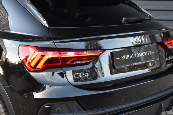 Audi Q3 Sportback 45 TFSI e S Line | 360 Camera | Lederen Bekleding | Black Optic | Sfeerverlichting | 3X S-Line | Stoelverwarming |