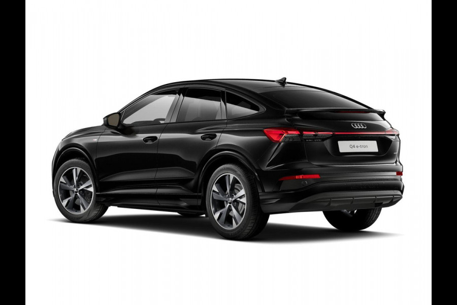 Audi Q4 Sportback e-tron 45 S edition Competition 82 kWh 286 pk | Assistentiepakket plus | Comfortpakket | Ambient lichtpakket | Stoelverwarming voor |