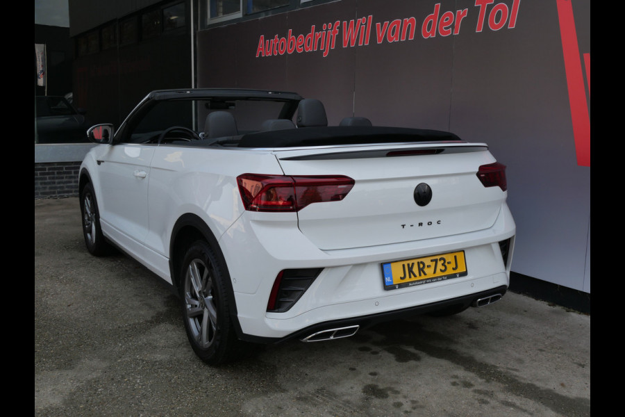 Volkswagen T-Roc Cabrio 1.5 TSI R-LINE | AUTOMAAT | FACELIFT | A.C.C. | CAMERA | IQ LED | VIRTUAL!!