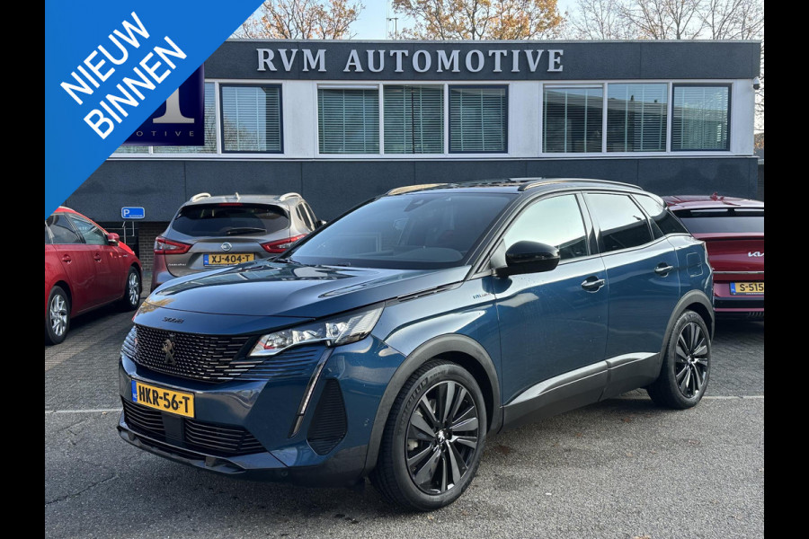 Peugeot 3008 1.6 HYbrid4 300 GT Pack Business | BLACK PACK | PANO DAK | APPLE CARPLAY / ANDROID AUTO | AFN. TREKHAAK | FOCAL AUDIO | 300 PK! | MEM. STOEL MET MASSAGE |