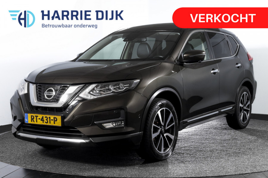 Nissan X-Trail 1.6 DIG-T 165 PK Tekna 7p. Orig. NL | S/K-Panodak | Cruise | Stoel-+Stoelverw. | PDC | 360 Camera | NAV | ECC | Elek. Klep | Trekhaak | LM 19" |