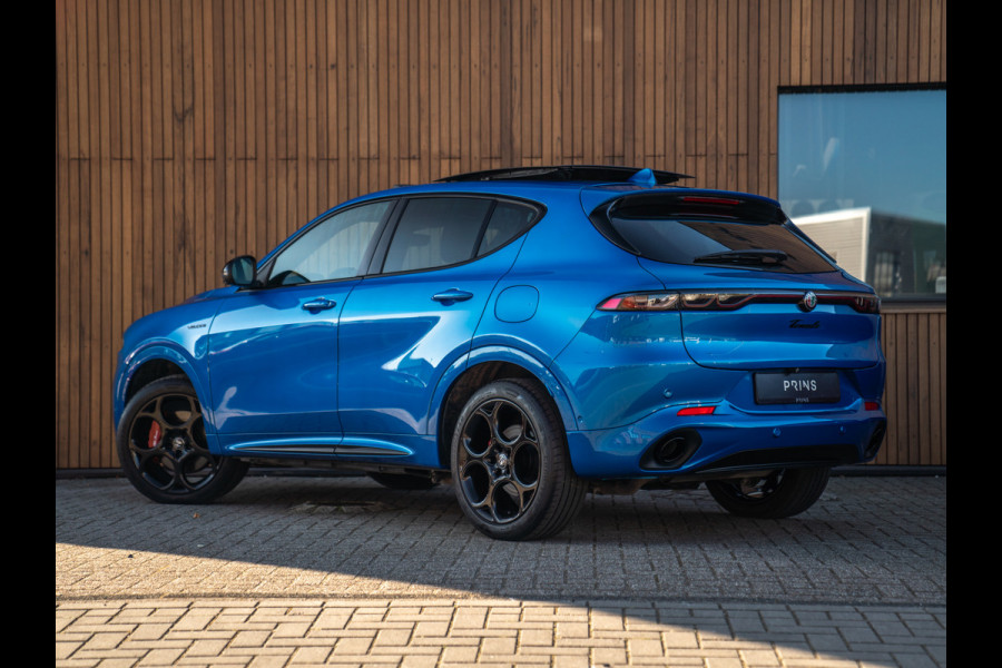 Alfa Romeo Tonale 1.3T PHEV 280pk Veloce | Full! | Pano-dak | Harman/Kardon | LED-Matrix | Stoelventilatie | 360 cam | CarPlay | Blu Misano