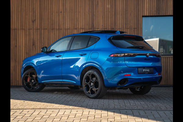 Alfa Romeo Tonale 1.3T PHEV 280pk Veloce | Full! | Pano-dak | Harman/Kardon | LED-Matrix | Stoelventilatie | 360 cam | CarPlay | Blu Misano