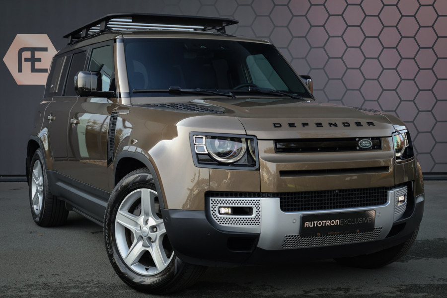 Land Rover Defender 110 P400e 110 SE | ADAPTIVE CRUISE | BLACK PACK | COMFORT PACK | COLD CLIMATE PACK | OFF-ROAD PACK | HEAD-UP | CLEARSIGHT BINNEN