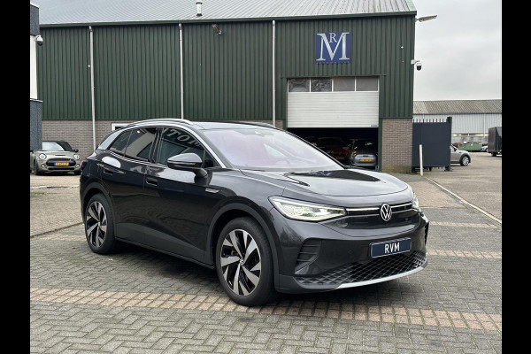 Volkswagen ID.4 Pro 77 kWh COMPLETE AUTO|WARMTEPOMP| SPORTSTOELEN| ELEK. STOELEN MET MEMORY + MASSAGE| ELEK. TREKHAAK| ELEK. ACHTERKLEP| 360 CAMERA VOORRUITVERWARMING| PANO|
