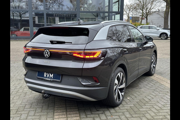 Volkswagen ID.4 Pro 77 kWh COMPLETE AUTO|WARMTEPOMP| SPORTSTOELEN| ELEK. STOELEN MET MEMORY + MASSAGE| ELEK. TREKHAAK| ELEK. ACHTERKLEP| 360 CAMERA VOORRUITVERWARMING| PANO|
