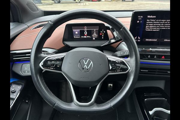 Volkswagen ID.4 Pro 77 kWh COMPLETE AUTO|WARMTEPOMP| SPORTSTOELEN| ELEK. STOELEN MET MEMORY + MASSAGE| ELEK. TREKHAAK| ELEK. ACHTERKLEP| 360 CAMERA VOORRUITVERWARMING| PANO|