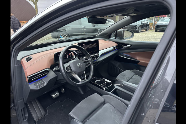 Volkswagen ID.4 Pro 77 kWh COMPLETE AUTO|WARMTEPOMP| SPORTSTOELEN| ELEK. STOELEN MET MEMORY + MASSAGE| ELEK. TREKHAAK| ELEK. ACHTERKLEP| 360 CAMERA VOORRUITVERWARMING| PANO|