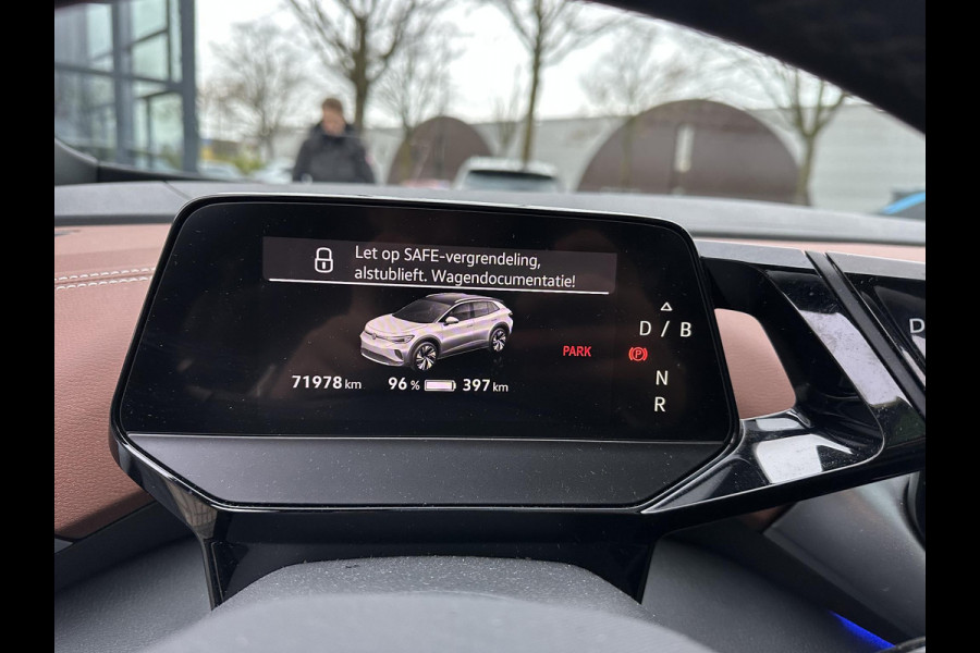 Volkswagen ID.4 Pro 77 kWh COMPLETE AUTO|WARMTEPOMP| SPORTSTOELEN| ELEK. STOELEN MET MEMORY + MASSAGE| ELEK. TREKHAAK| ELEK. ACHTERKLEP| 360 CAMERA VOORRUITVERWARMING| PANO|