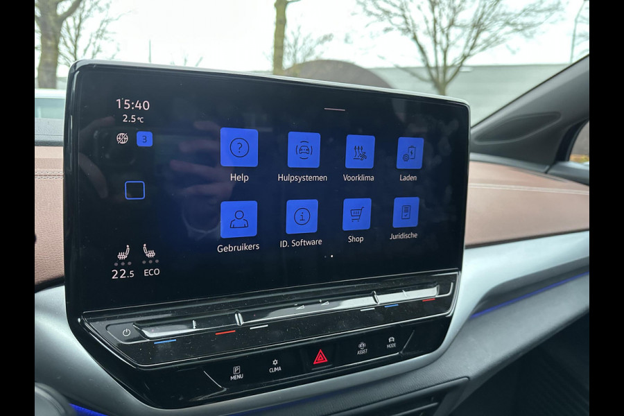 Volkswagen ID.4 Pro 77 kWh COMPLETE AUTO|WARMTEPOMP| SPORTSTOELEN| ELEK. STOELEN MET MEMORY + MASSAGE| ELEK. TREKHAAK| ELEK. ACHTERKLEP| 360 CAMERA VOORRUITVERWARMING| PANO|