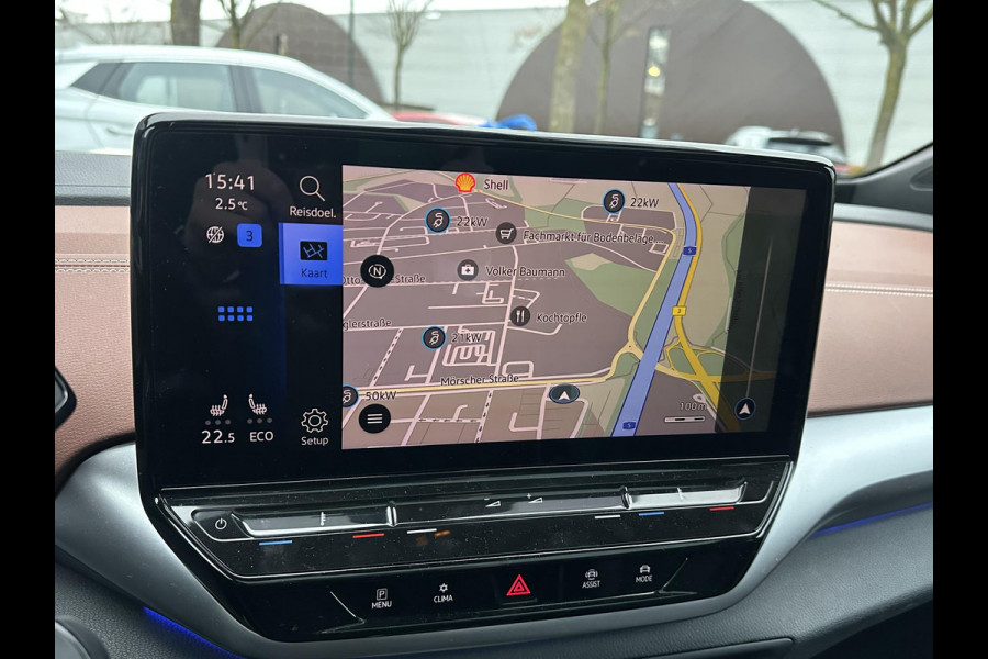 Volkswagen ID.4 Pro 77 kWh COMPLETE AUTO|WARMTEPOMP| SPORTSTOELEN| ELEK. STOELEN MET MEMORY + MASSAGE| ELEK. TREKHAAK| ELEK. ACHTERKLEP| 360 CAMERA VOORRUITVERWARMING| PANO|