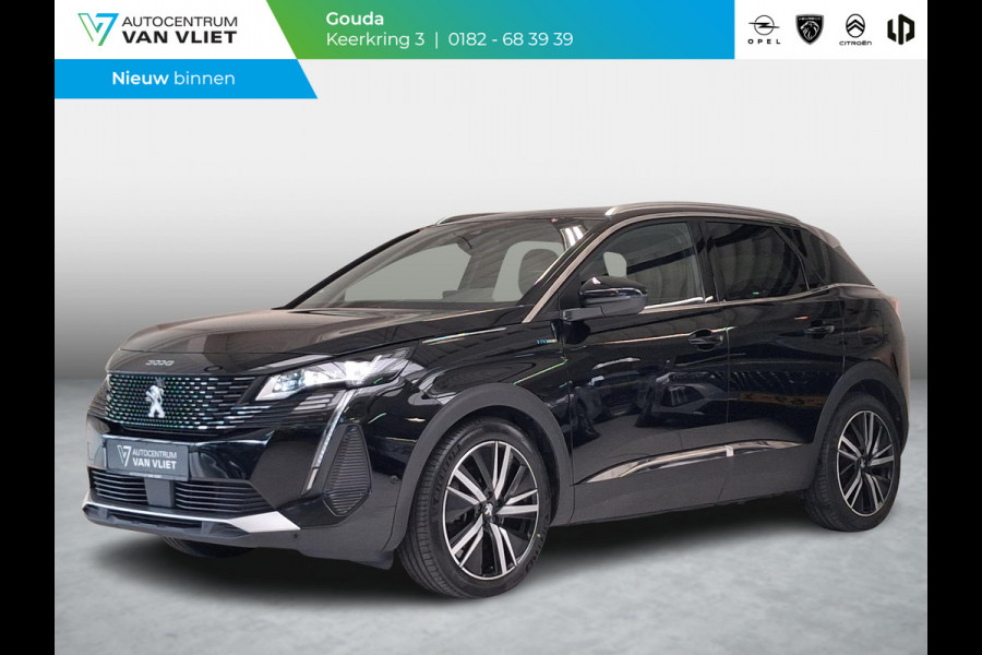 Peugeot 3008 1.6 HYbrid 225 Blue Lease GT Automaat | Leder | Navigatie | 360° Camera | Kofferklep elektrisch | Keyless Entry |