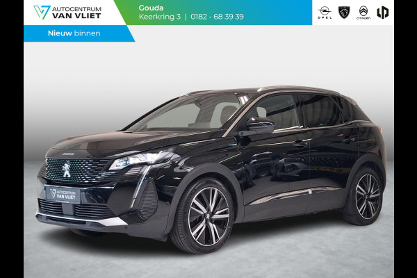 Peugeot 3008 1.6 HYbrid 225 Blue Lease GT Automaat | Leder | Navigatie | 360° Camera | Kofferklep elektrisch | Keyless Entry |