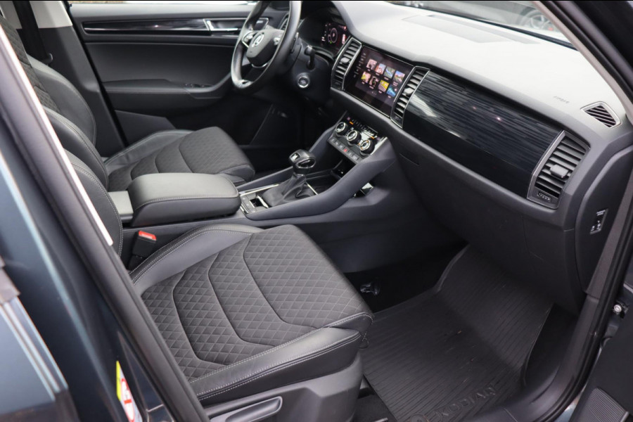 Škoda Kodiaq 1.5 TSI Bus.Ed. Plus org.NL digitaal-dashb, stuurhulp camera's trekhaak el.klep stuur+stoelverw.
