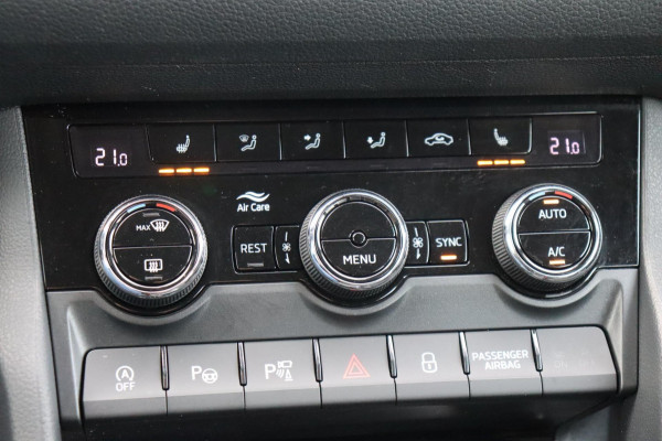 Škoda Kodiaq 1.5 TSI Bus.Ed. Plus org.NL digitaal-dashb, stuurhulp camera's trekhaak el.klep stuur+stoelverw.