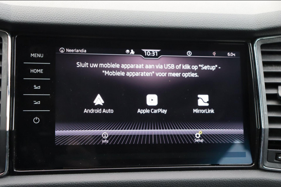 Škoda Kodiaq 1.5 TSI Bus.Ed. Plus org.NL digitaal-dashb, stuurhulp camera's trekhaak el.klep stuur+stoelverw.