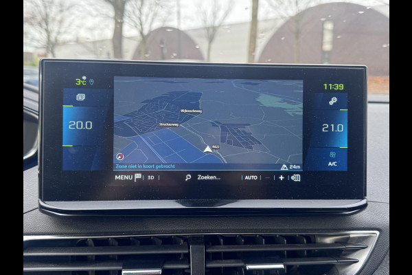 Peugeot 3008 1.6 HYbrid 225 Allure Pack Business PHEV PLUG-IN HYBRIDE | STOELVERWARMING | ADAPTIEVE CRUISE | KEYLESS ENTRY & START | DODEHOEK | CAMERA | VEEL OPTIES | RIJKLAAR GELEVERD MET 12 MND BOVAG GARANTIE