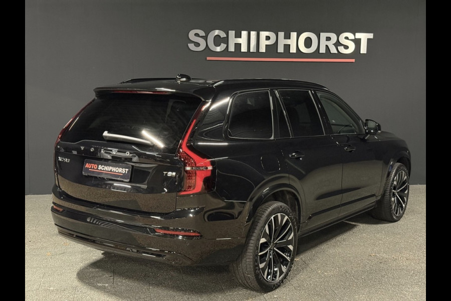 Volvo XC90 T8 Hybride Plus Dark 21 inch 7 Zits All Black 455pk 360 camera